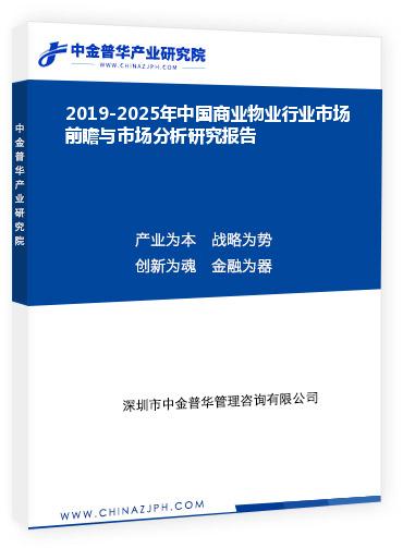 2019-2025年中國商業(yè)物業(yè)行業(yè)市場前瞻與市場分析研究報告