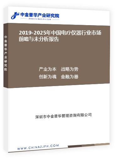 2019-2025年中國電療儀器行業(yè)市場前瞻與未分析報告